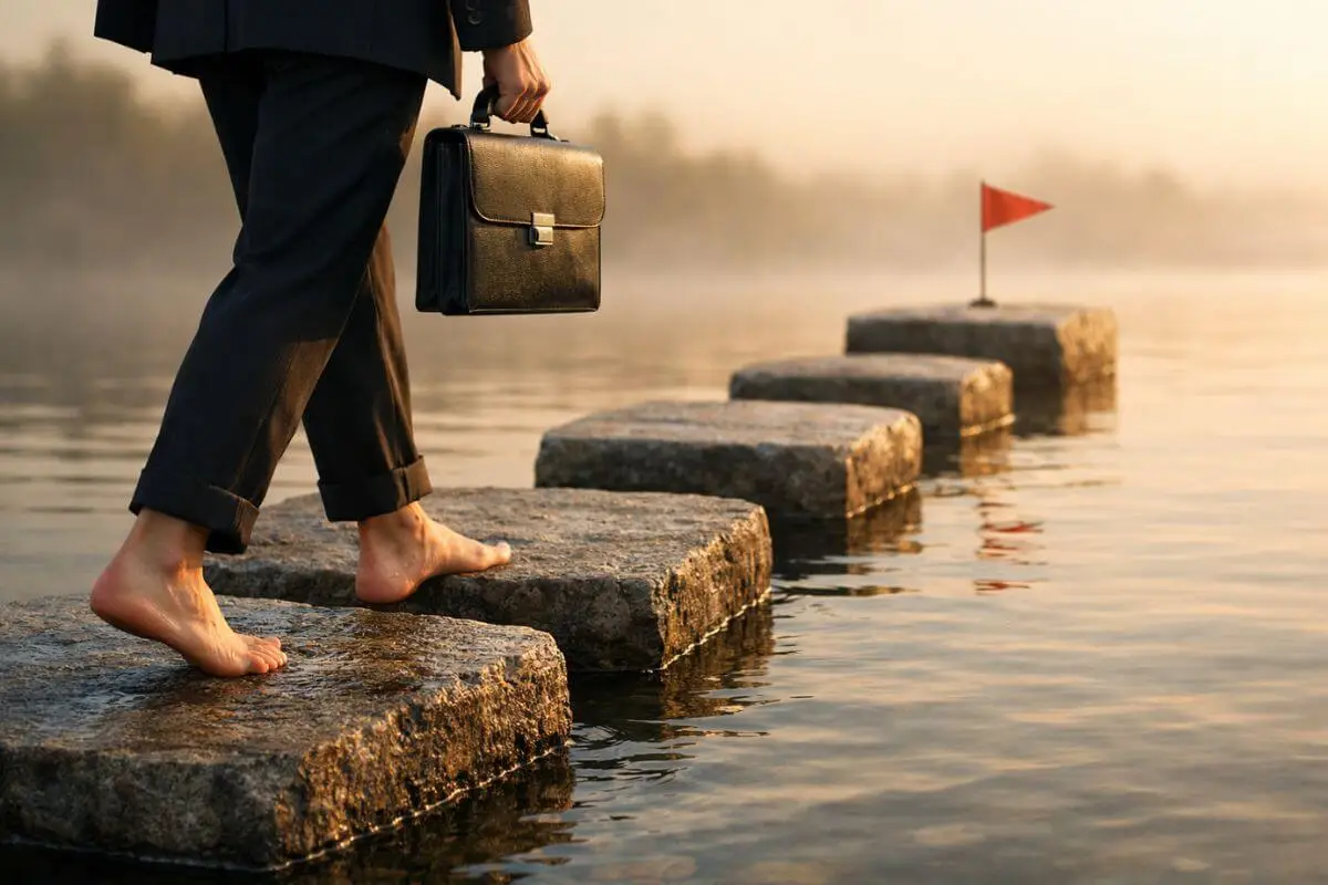 Stepping Stone Canvas: С чёткими этапами уверенно к вашей визии